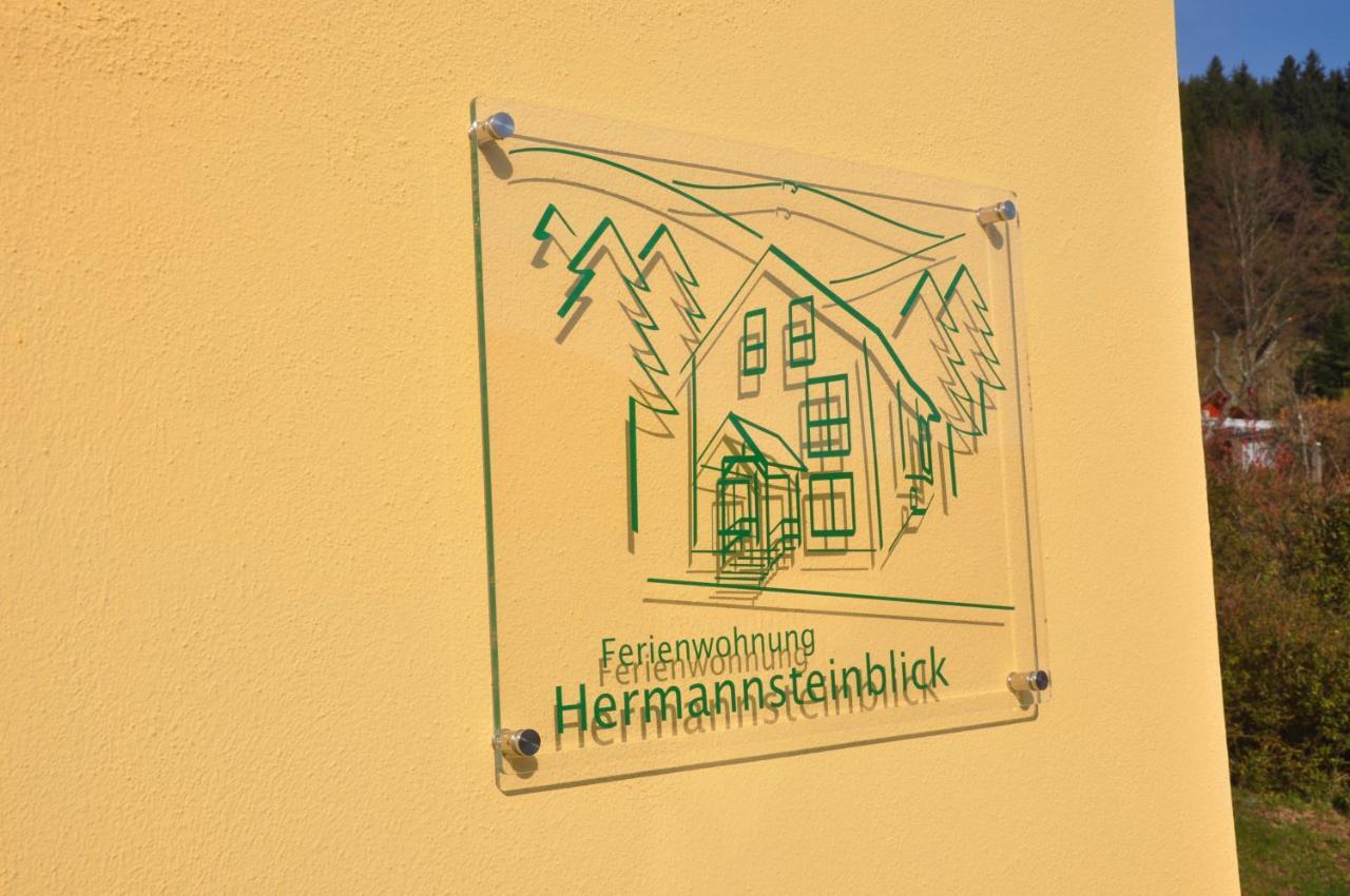 Hermannsteinblick Ilmenau Exterior foto